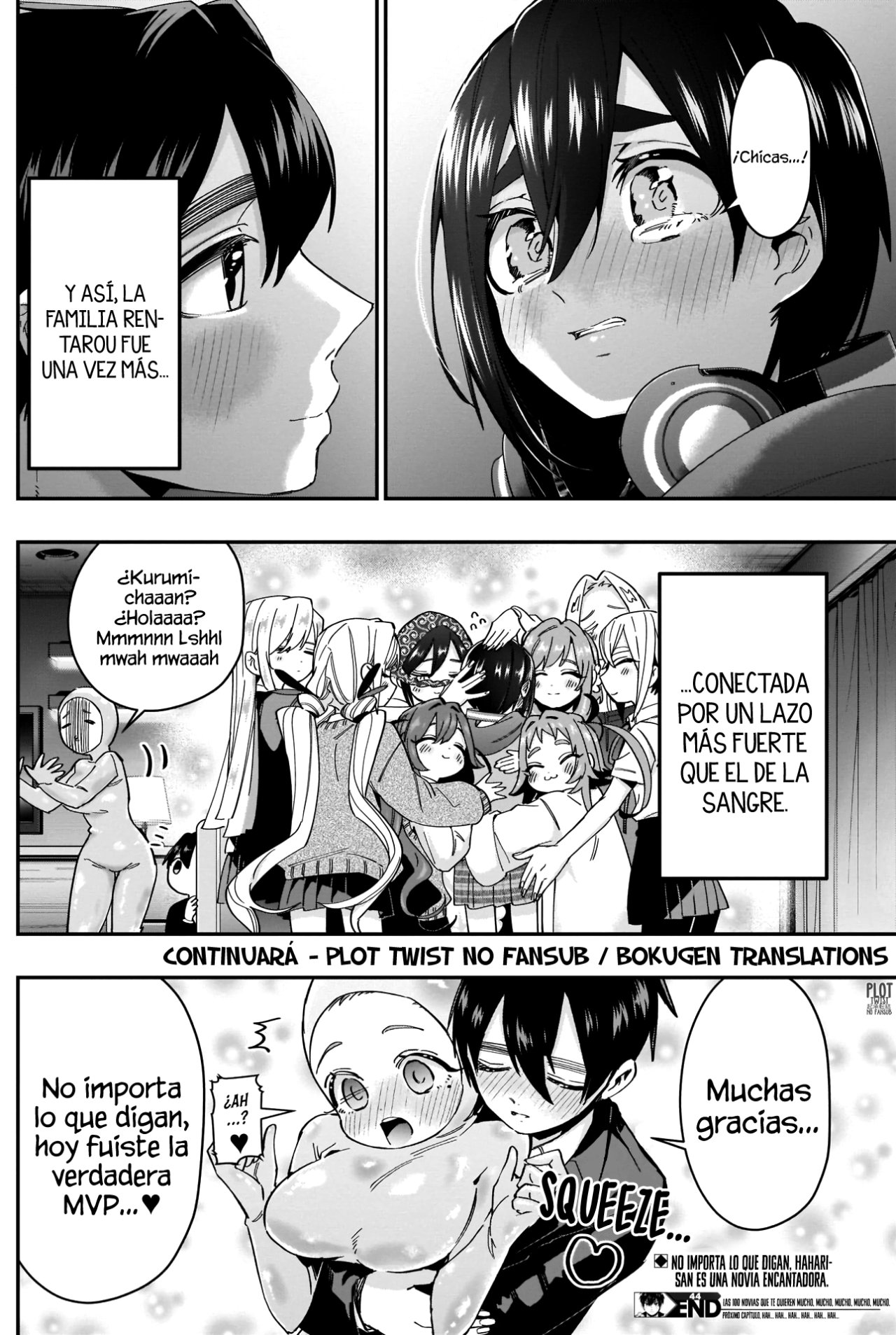 Kimi no koto ga Dai Dai Dai Dai Daisuki na 100-nin no Kanojo Capitulo 44: Quiero comer tu lengua de res/vaca. página 23
