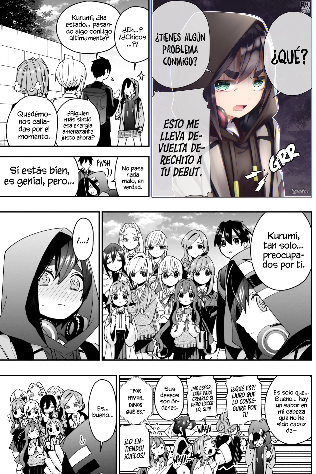 Kimi no koto ga Dai Dai Dai Dai Daisuki na 100-nin no Kanojo Capitulo 44: Quiero comer tu lengua de res/vaca. página 5