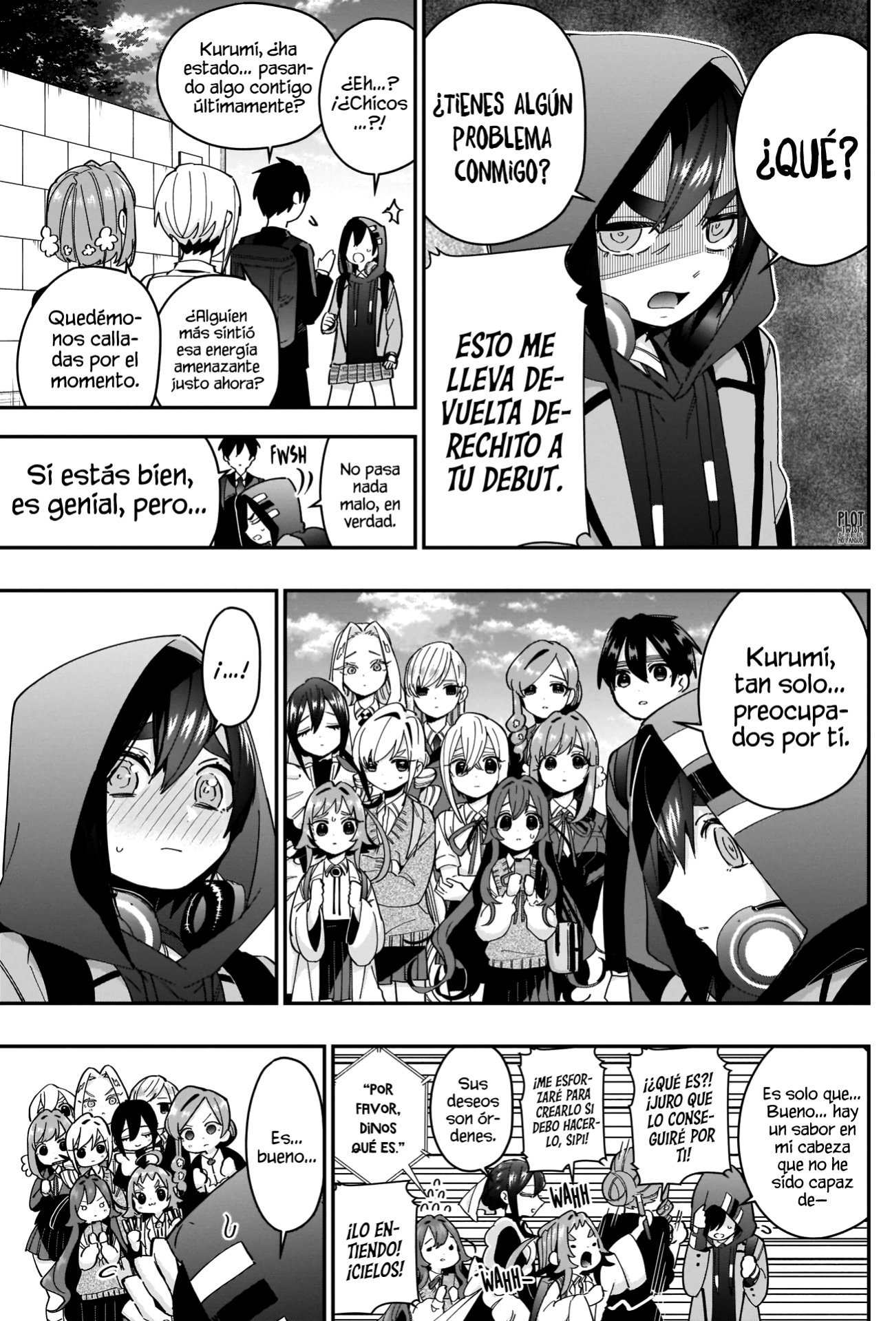 Kimi no koto ga Dai Dai Dai Dai Daisuki na 100-nin no Kanojo Capitulo 44: Quiero comer tu lengua de res/vaca. página 6