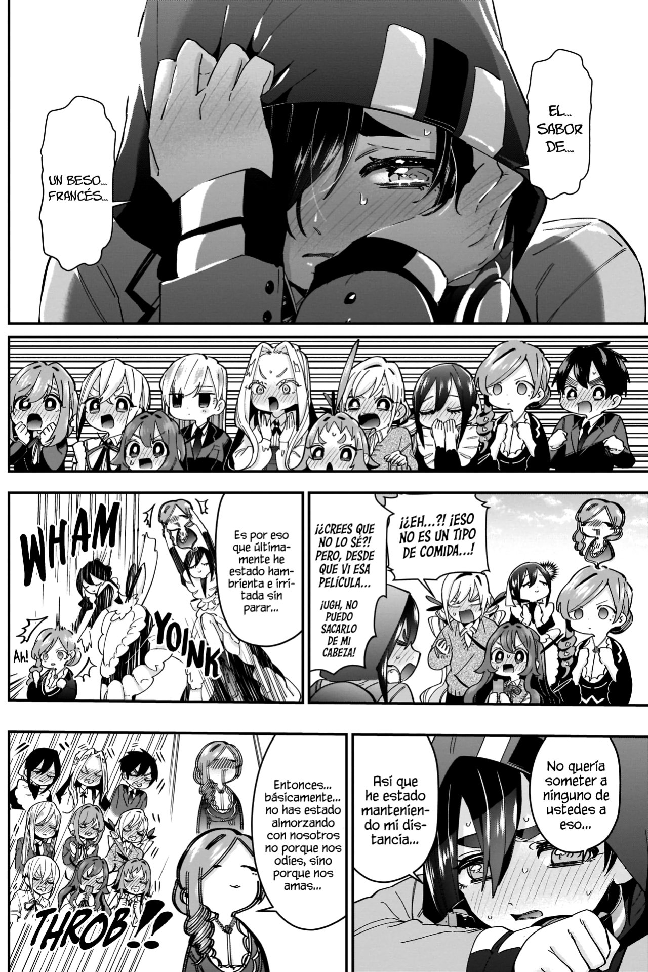 Kimi no koto ga Dai Dai Dai Dai Daisuki na 100-nin no Kanojo Capitulo 44: Quiero comer tu lengua de res/vaca. página 7