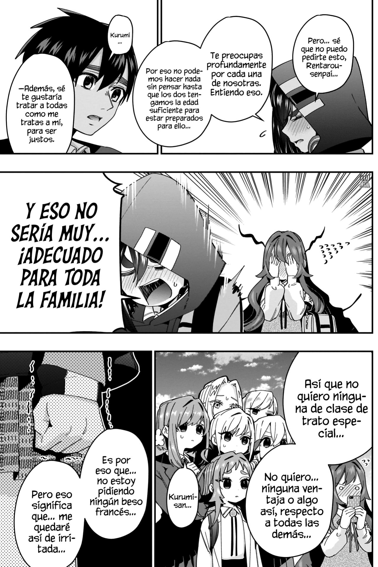 Kimi no koto ga Dai Dai Dai Dai Daisuki na 100-nin no Kanojo Capitulo 44: Quiero comer tu lengua de res/vaca. página 8