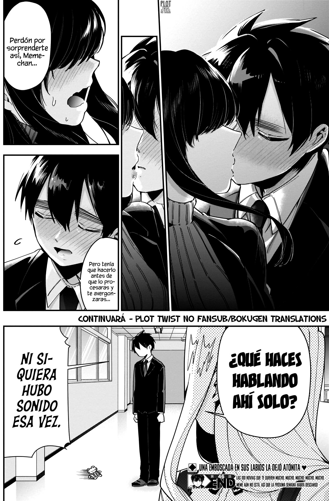 Kimi no koto ga Dai Dai Dai Dai Daisuki na 100-nin no Kanojo Capitulo 46: ¡Emociones incontenibles! Las escondidas en la escuela. página 23
