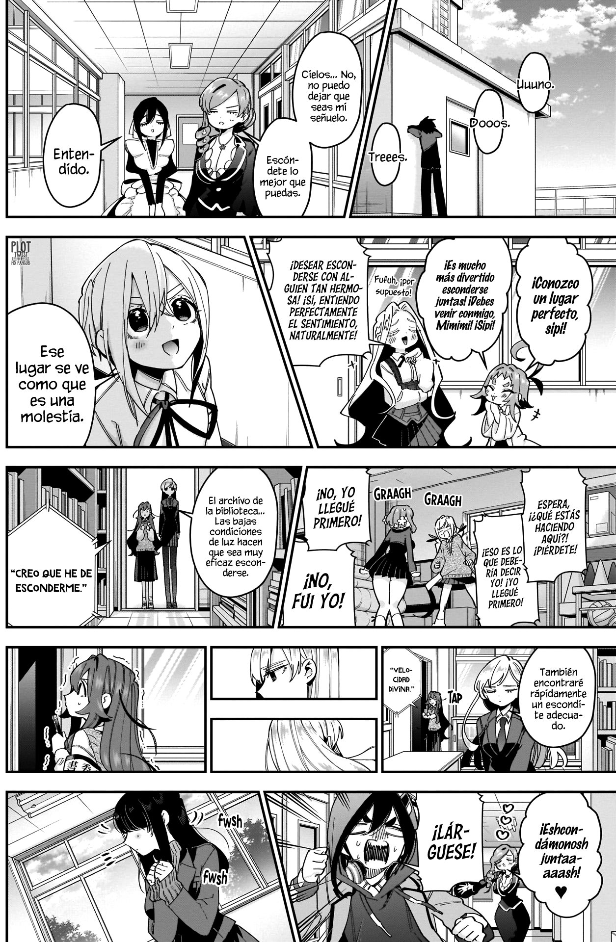 Kimi no koto ga Dai Dai Dai Dai Daisuki na 100-nin no Kanojo Capitulo 46: ¡Emociones incontenibles! Las escondidas en la escuela. página 6