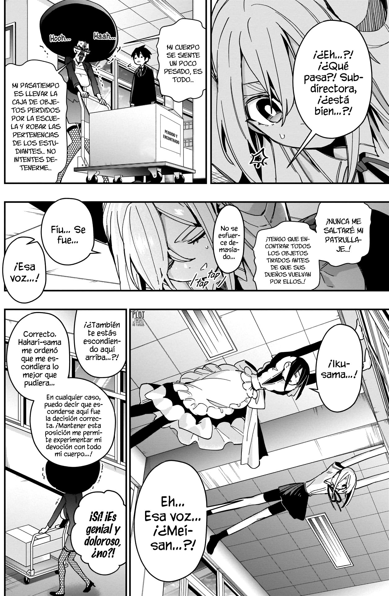 Kimi no koto ga Dai Dai Dai Dai Daisuki na 100-nin no Kanojo Capitulo 46: ¡Emociones incontenibles! Las escondidas en la escuela. página 8