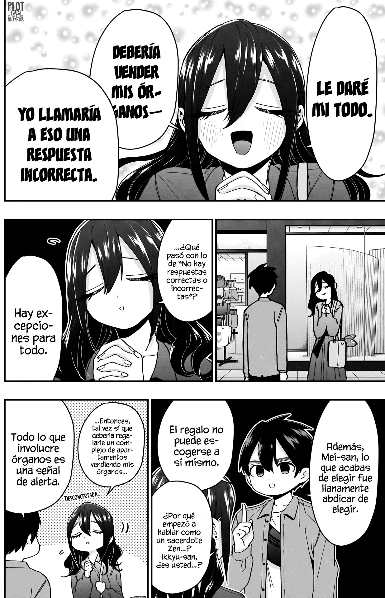 Kimi no koto ga Dai Dai Dai Dai Daisuki na 100-nin no Kanojo Capitulo 47: La gran ofensiva de regalos de Mei-san página 10