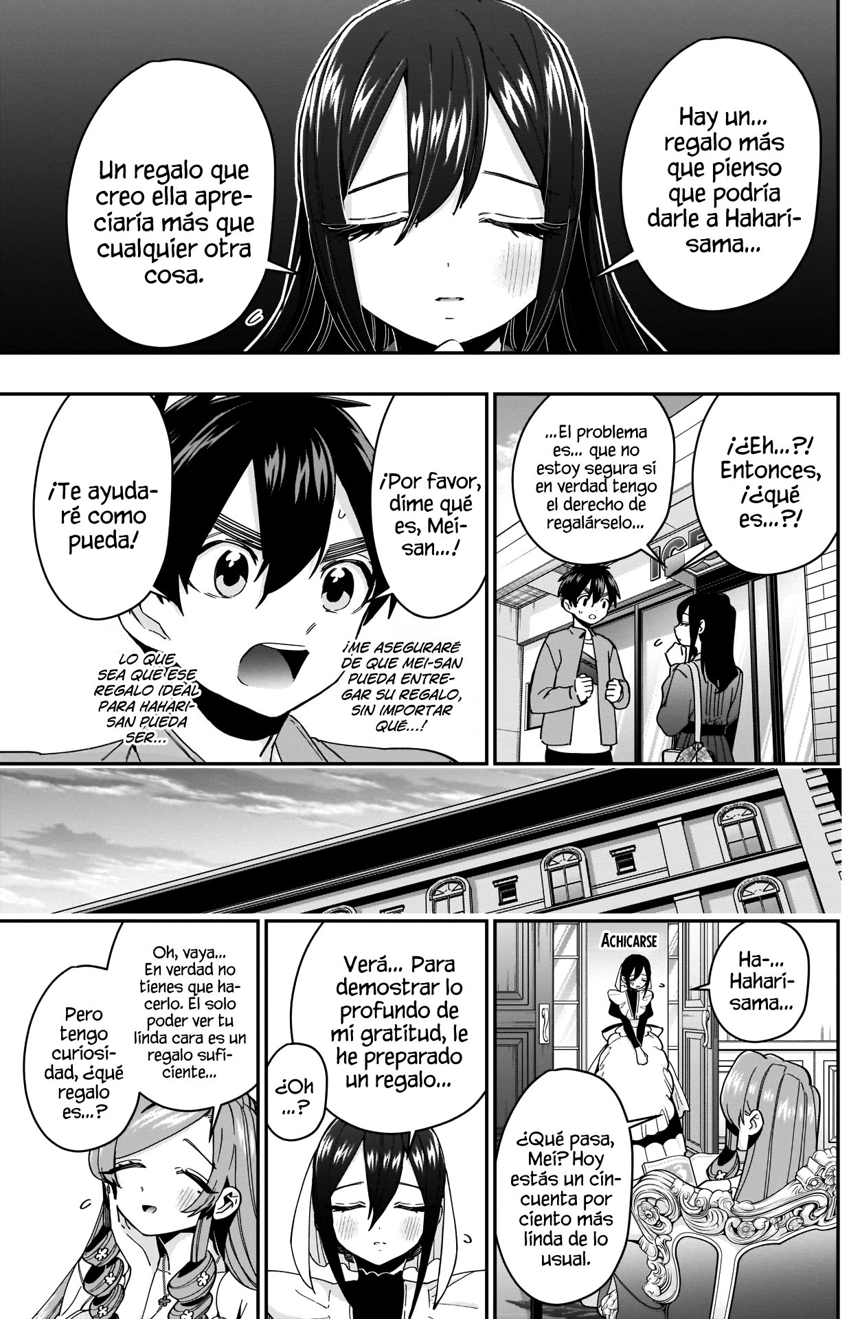 Kimi no koto ga Dai Dai Dai Dai Daisuki na 100-nin no Kanojo Capitulo 47: La gran ofensiva de regalos de Mei-san página 14