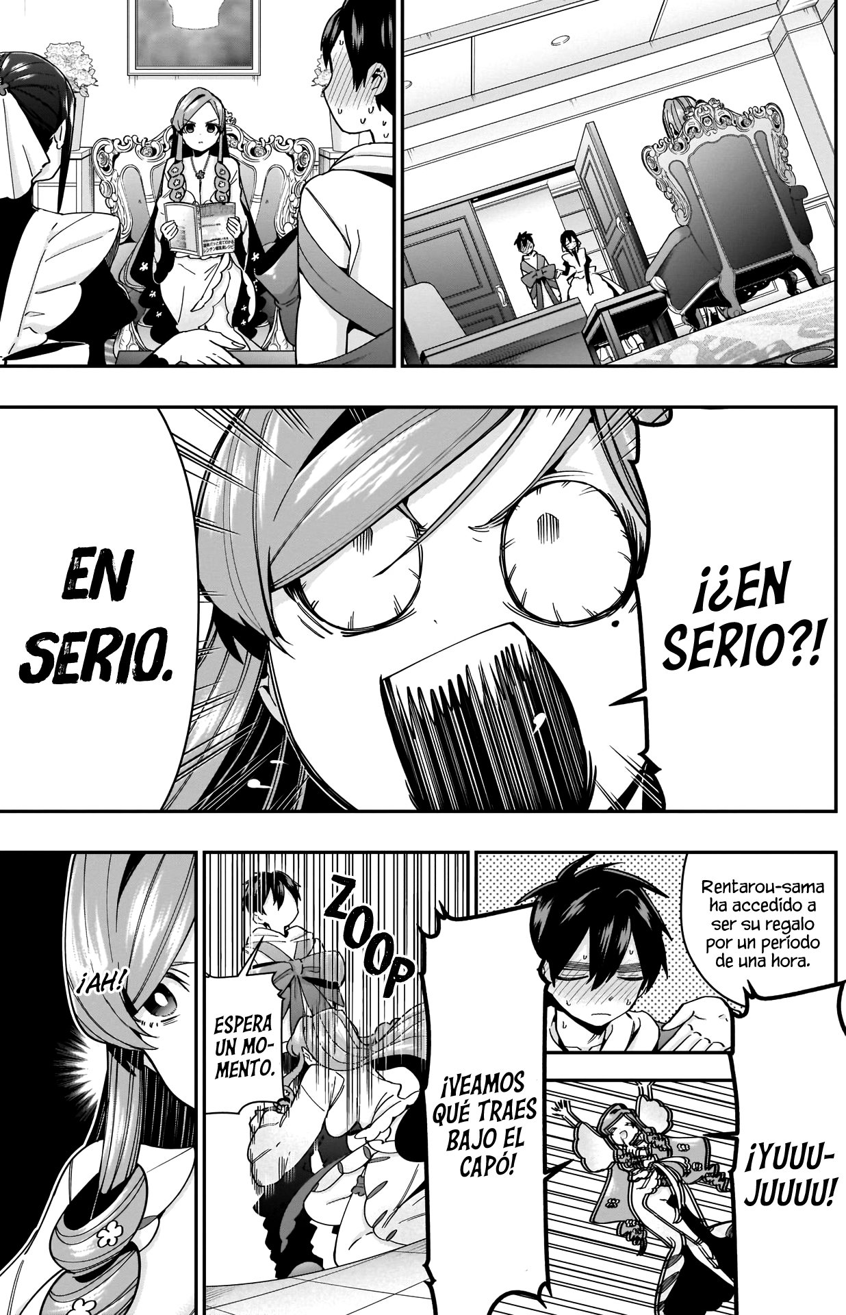 Kimi no koto ga Dai Dai Dai Dai Daisuki na 100-nin no Kanojo Capitulo 47: La gran ofensiva de regalos de Mei-san página 16