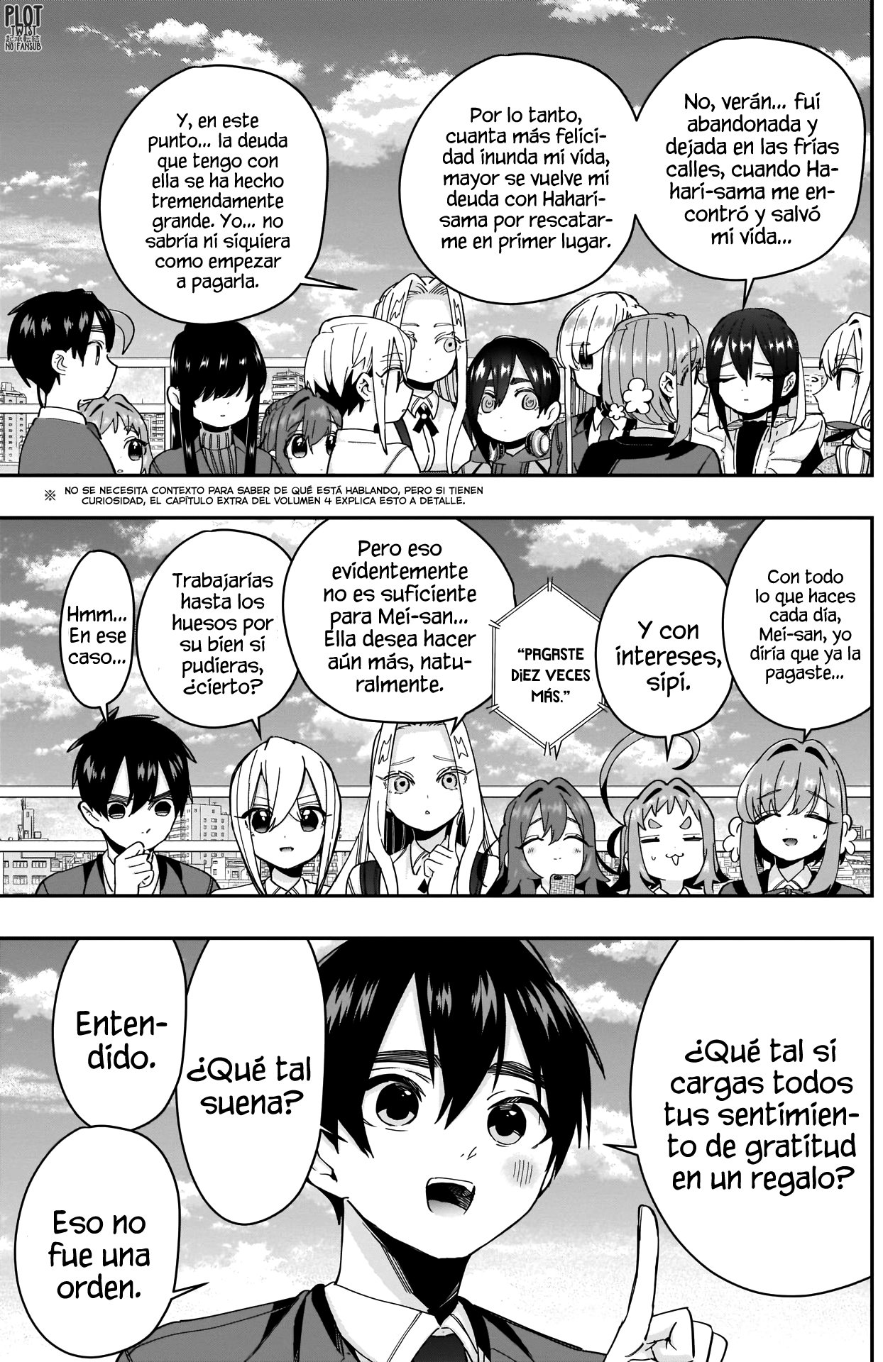 Kimi no koto ga Dai Dai Dai Dai Daisuki na 100-nin no Kanojo Capitulo 47: La gran ofensiva de regalos de Mei-san página 4