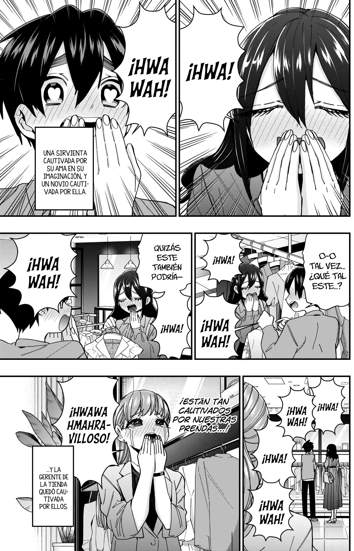 Kimi no koto ga Dai Dai Dai Dai Daisuki na 100-nin no Kanojo Capitulo 47: La gran ofensiva de regalos de Mei-san página 7
