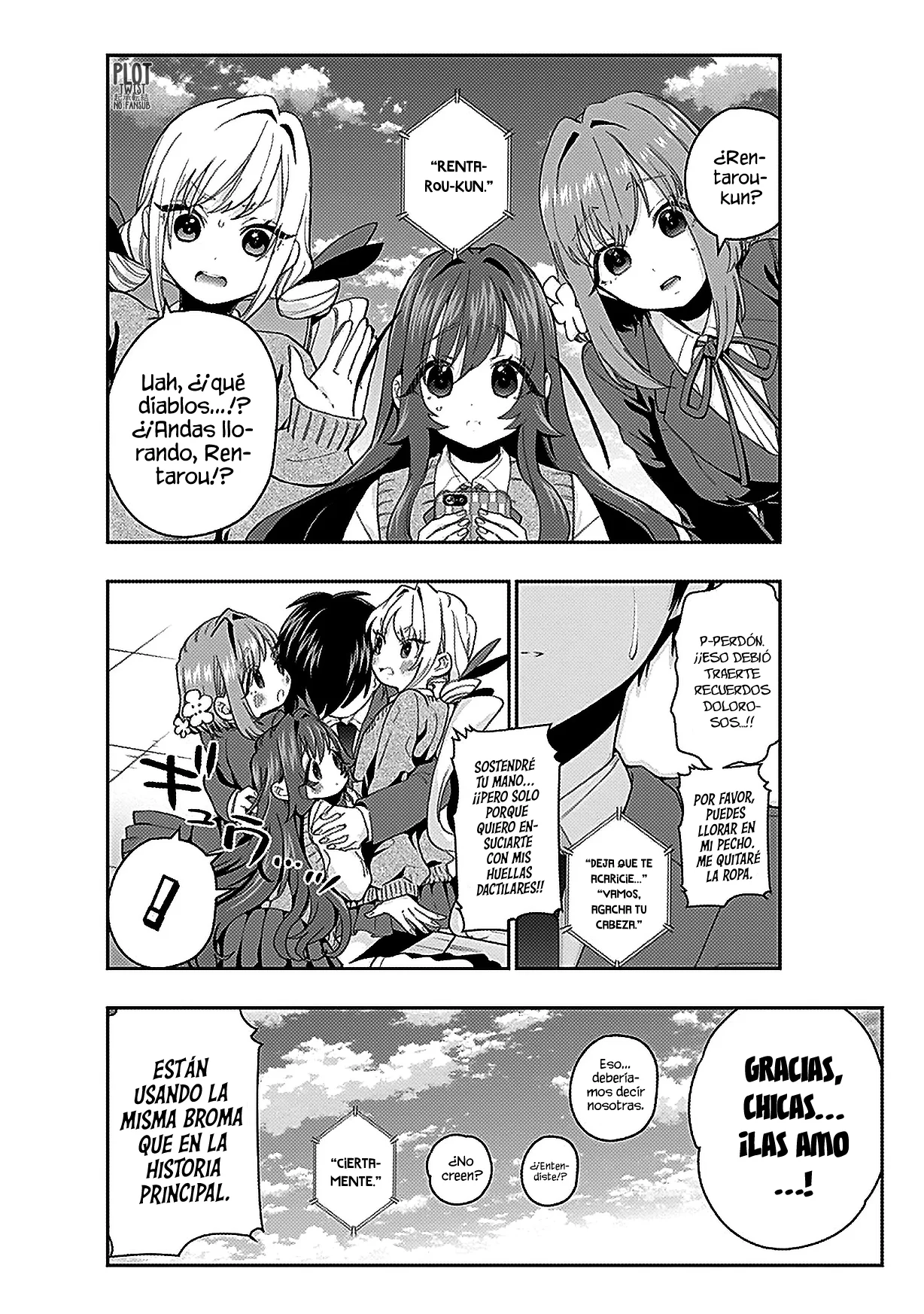 Kimi no koto ga Dai Dai Dai Dai Daisuki na 100-nin no Kanojo Capitulo 5.5: El primer amor de rentarou página 8