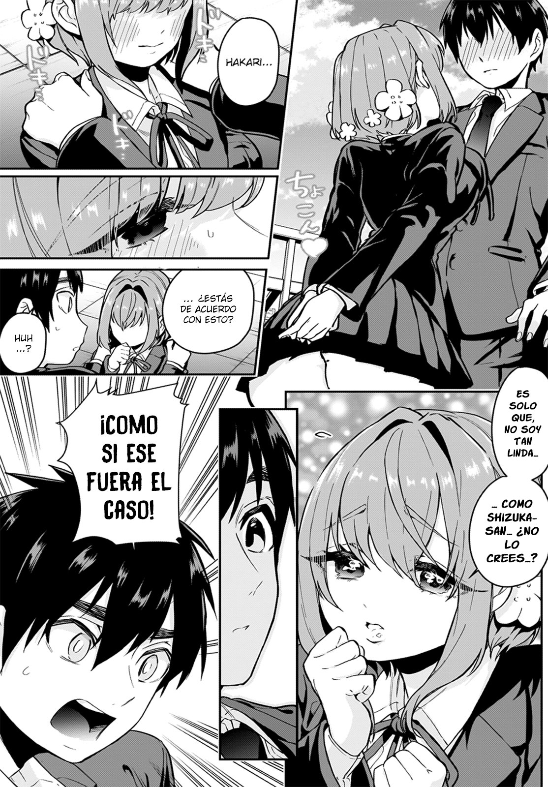 Kimi no koto ga Dai Dai Dai Dai Daisuki na 100-nin no Kanojo Capitulo 5: Con la verdad, viene un capítulo todavía más coqueto página 17