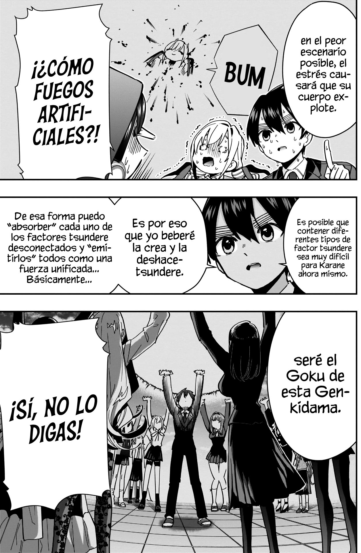 Kimi no koto ga Dai Dai Dai Dai Daisuki na 100-nin no Kanojo Capitulo 50: Tsundere amada página 4