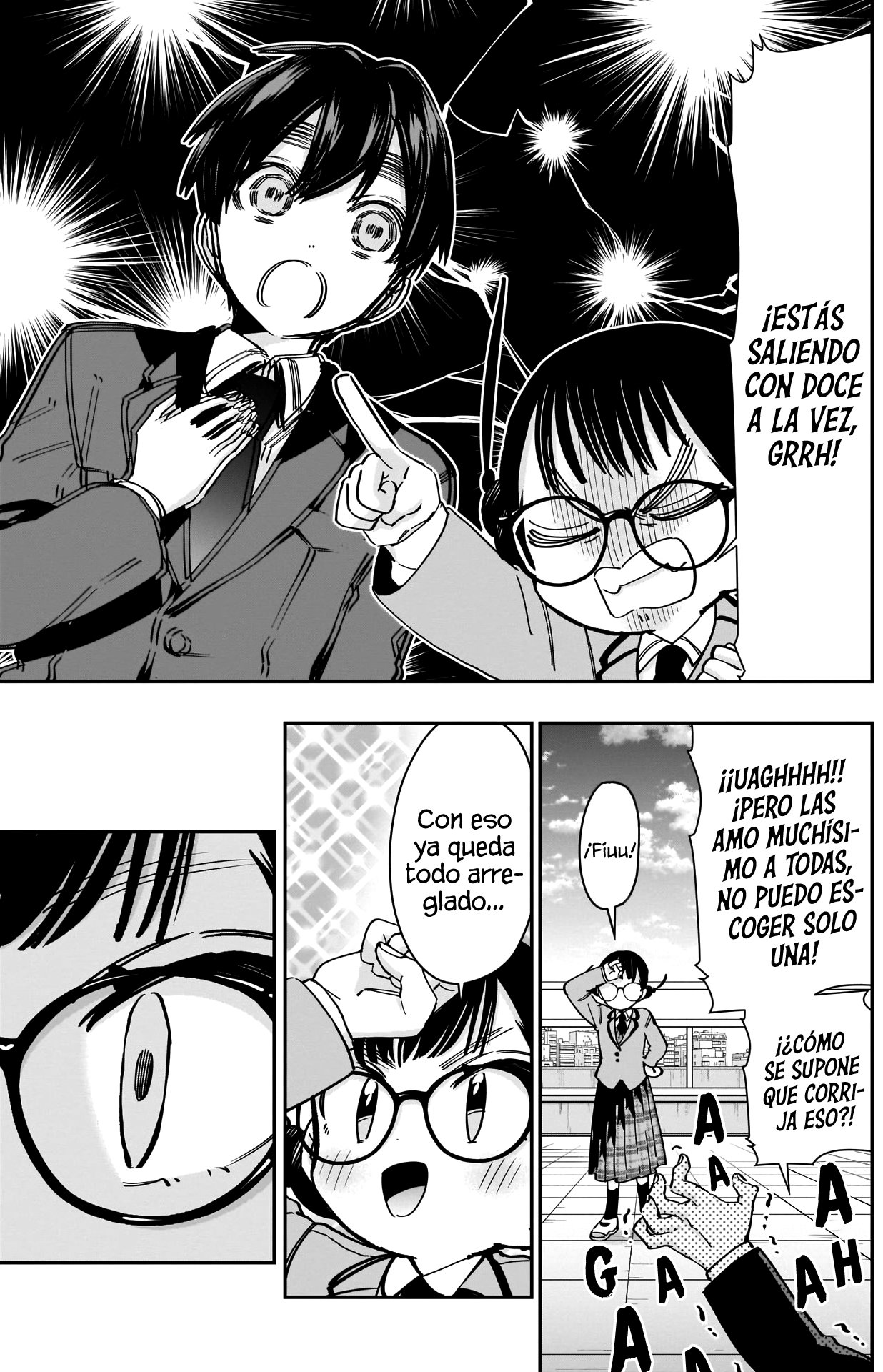 Kimi no koto ga Dai Dai Dai Dai Daisuki na 100-nin no Kanojo Capitulo 52: Orientación familiar de Chiyo-chan página 18