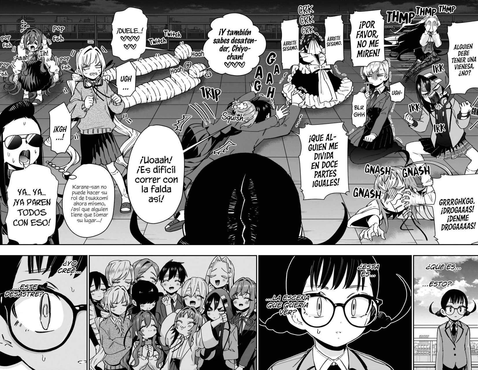Kimi no koto ga Dai Dai Dai Dai Daisuki na 100-nin no Kanojo Capitulo 52: Orientación familiar de Chiyo-chan página 19