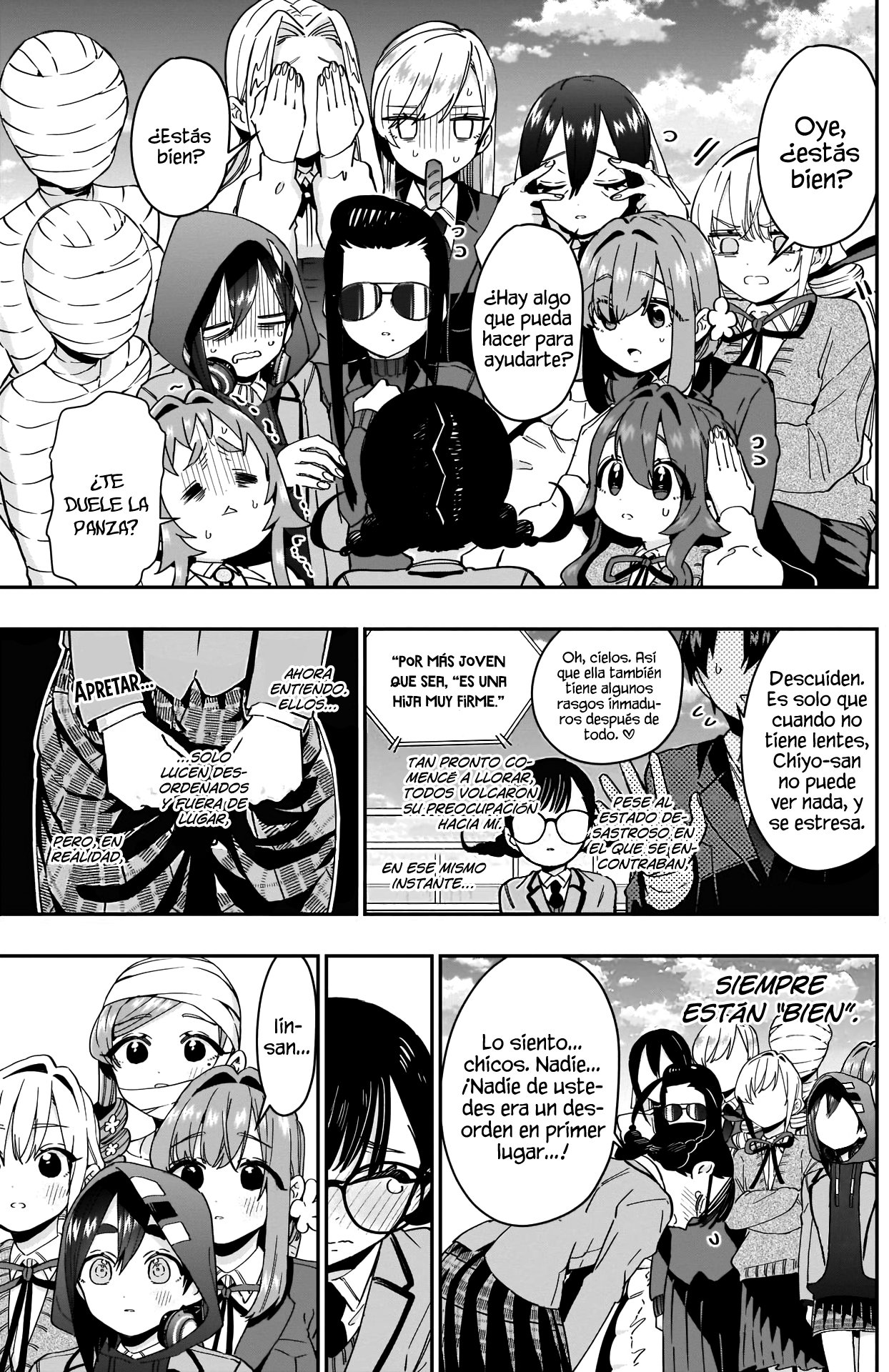 Kimi no koto ga Dai Dai Dai Dai Daisuki na 100-nin no Kanojo Capitulo 52: Orientación familiar de Chiyo-chan página 21
