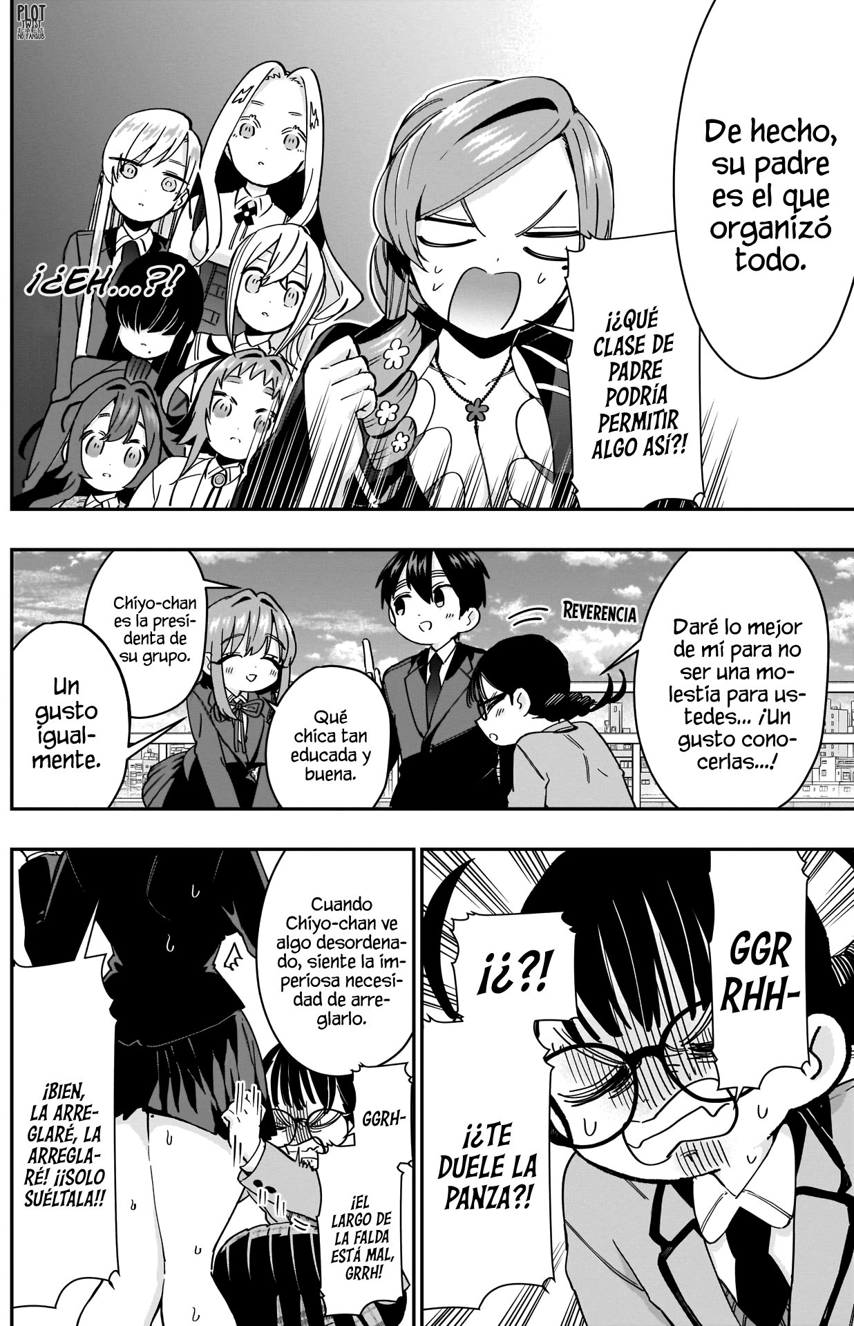 Kimi no koto ga Dai Dai Dai Dai Daisuki na 100-nin no Kanojo Capitulo 52: Orientación familiar de Chiyo-chan página 4