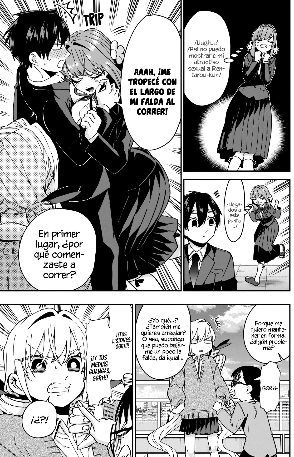 Kimi no koto ga Dai Dai Dai Dai Daisuki na 100-nin no Kanojo Capitulo 52: Orientación familiar de Chiyo-chan página 5