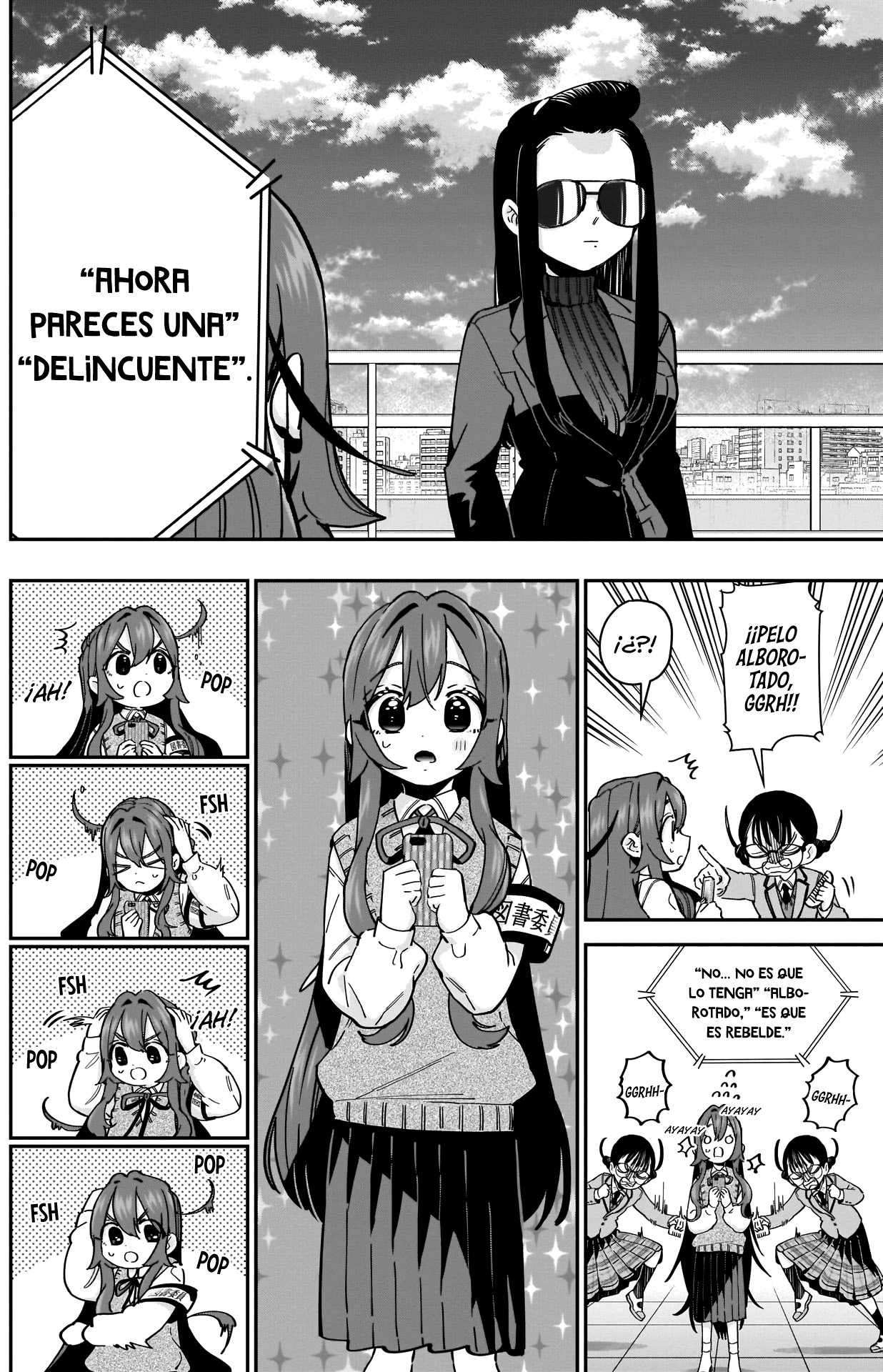 Kimi no koto ga Dai Dai Dai Dai Daisuki na 100-nin no Kanojo Capitulo 52: Orientación familiar de Chiyo-chan página 9