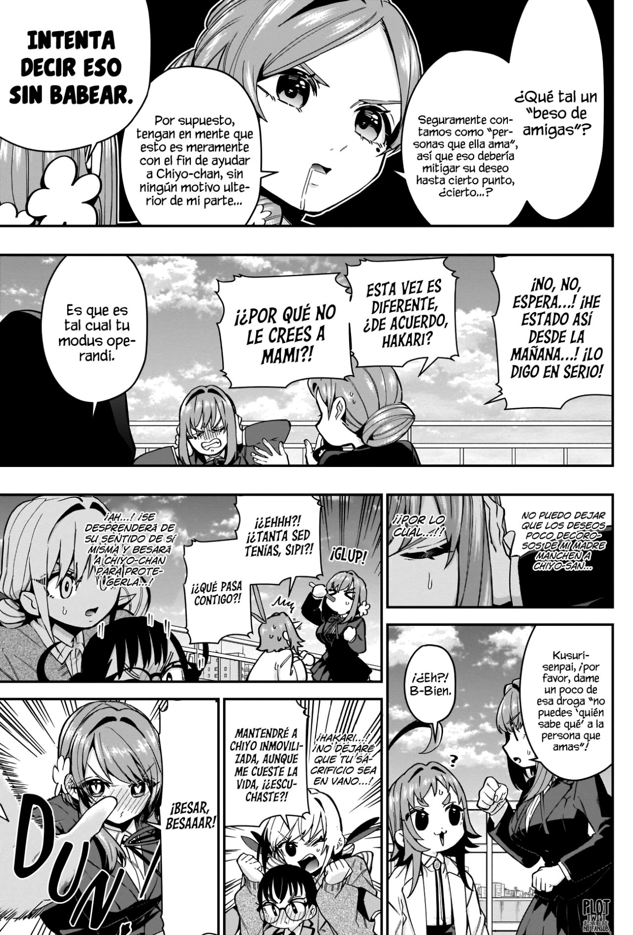 Kimi no koto ga Dai Dai Dai Dai Daisuki na 100-nin no Kanojo Capitulo 54: La cancelación de las actividades besuconas de la familia Rentarou dentro de la escuela. página 15