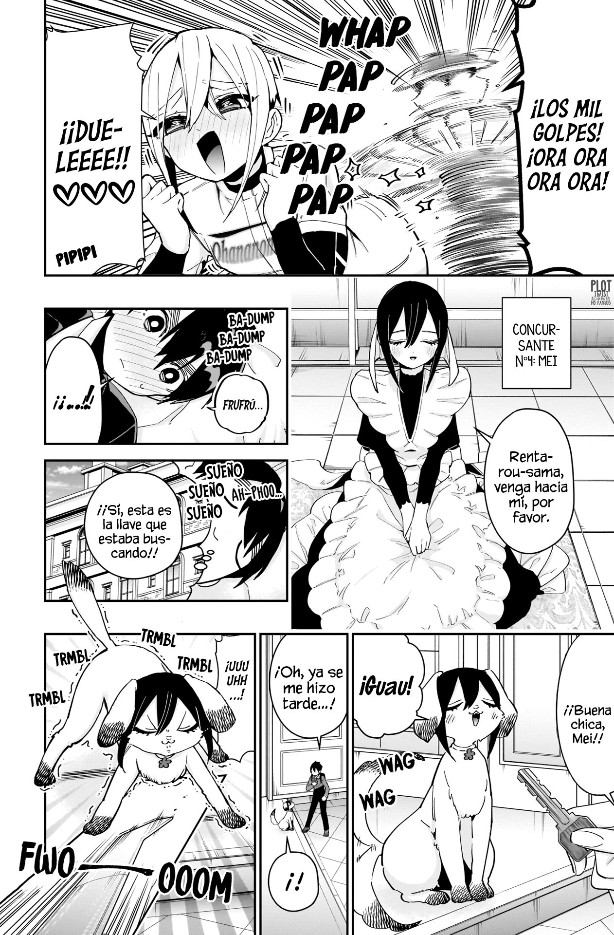 Kimi no koto ga Dai Dai Dai Dai Daisuki na 100-nin no Kanojo Capitulo 56: La batalla para decidir qué regazo hará de almohada página 11