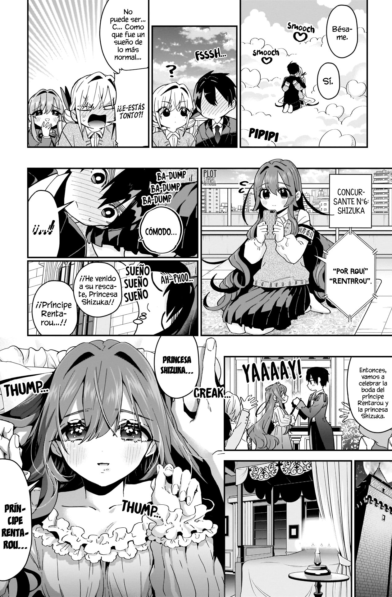 Kimi no koto ga Dai Dai Dai Dai Daisuki na 100-nin no Kanojo Capitulo 56: La batalla para decidir qué regazo hará de almohada página 13