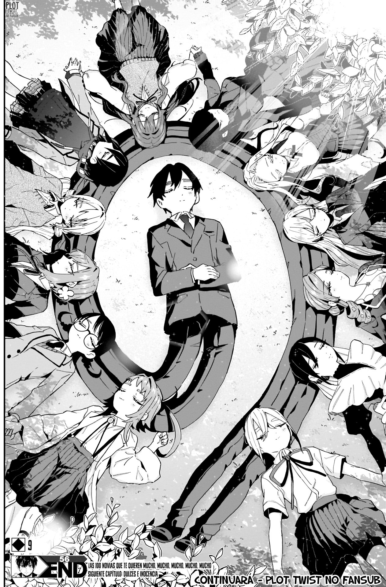 Kimi no koto ga Dai Dai Dai Dai Daisuki na 100-nin no Kanojo Capitulo 56: La batalla para decidir qué regazo hará de almohada página 24