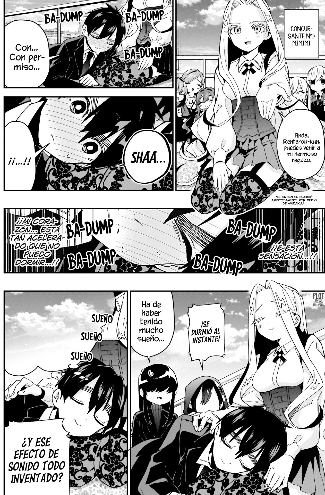 Kimi no koto ga Dai Dai Dai Dai Daisuki na 100-nin no Kanojo Capitulo 56: La batalla para decidir qué regazo hará de almohada página 7