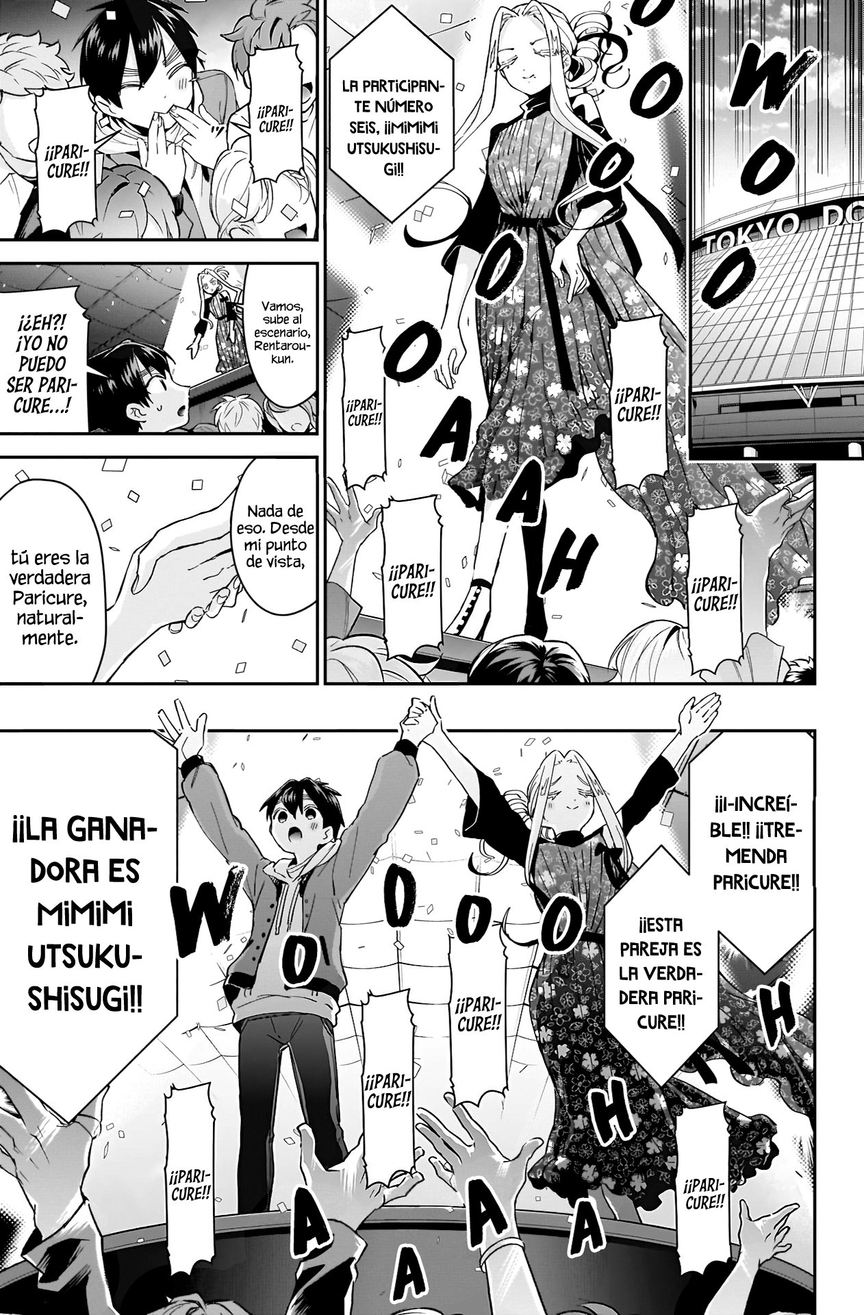Kimi no koto ga Dai Dai Dai Dai Daisuki na 100-nin no Kanojo Capitulo 56: La batalla para decidir qué regazo hará de almohada página 8