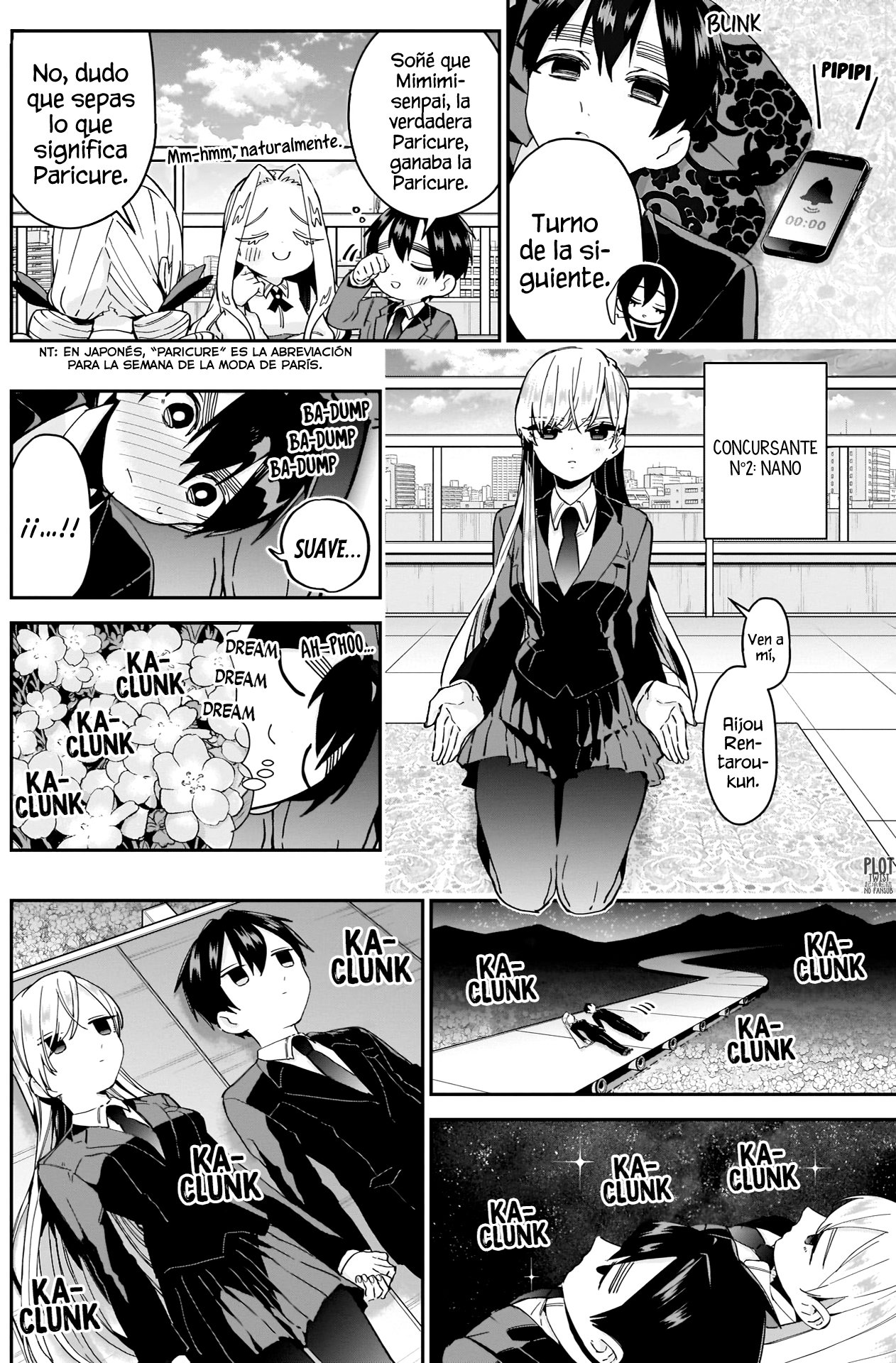 Kimi no koto ga Dai Dai Dai Dai Daisuki na 100-nin no Kanojo Capitulo 56: La batalla para decidir qué regazo hará de almohada página 9