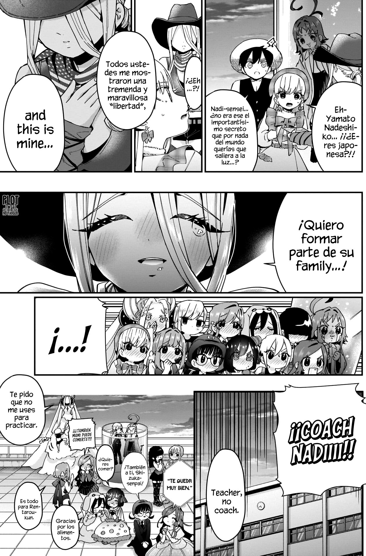 Kimi no koto ga Dai Dai Dai Dai Daisuki na 100-nin no Kanojo Capitulo 58: Tiempo de libertad de Nadi-sensei página 21