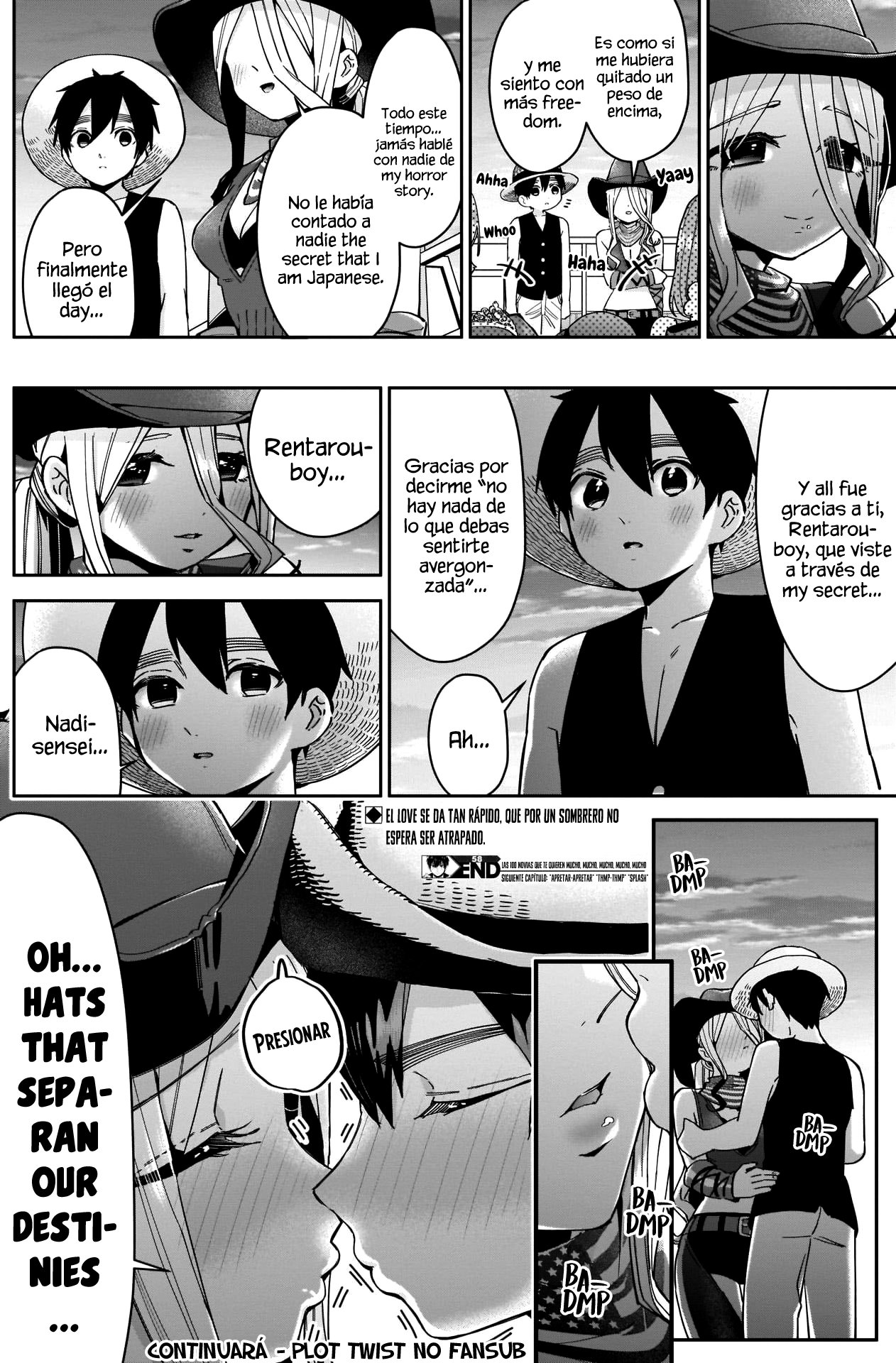 Kimi no koto ga Dai Dai Dai Dai Daisuki na 100-nin no Kanojo Capitulo 58: Tiempo de libertad de Nadi-sensei página 22