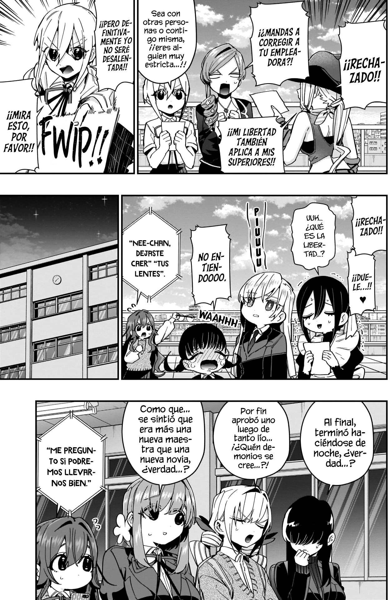 Kimi no koto ga Dai Dai Dai Dai Daisuki na 100-nin no Kanojo Capitulo 58: Tiempo de libertad de Nadi-sensei página 4