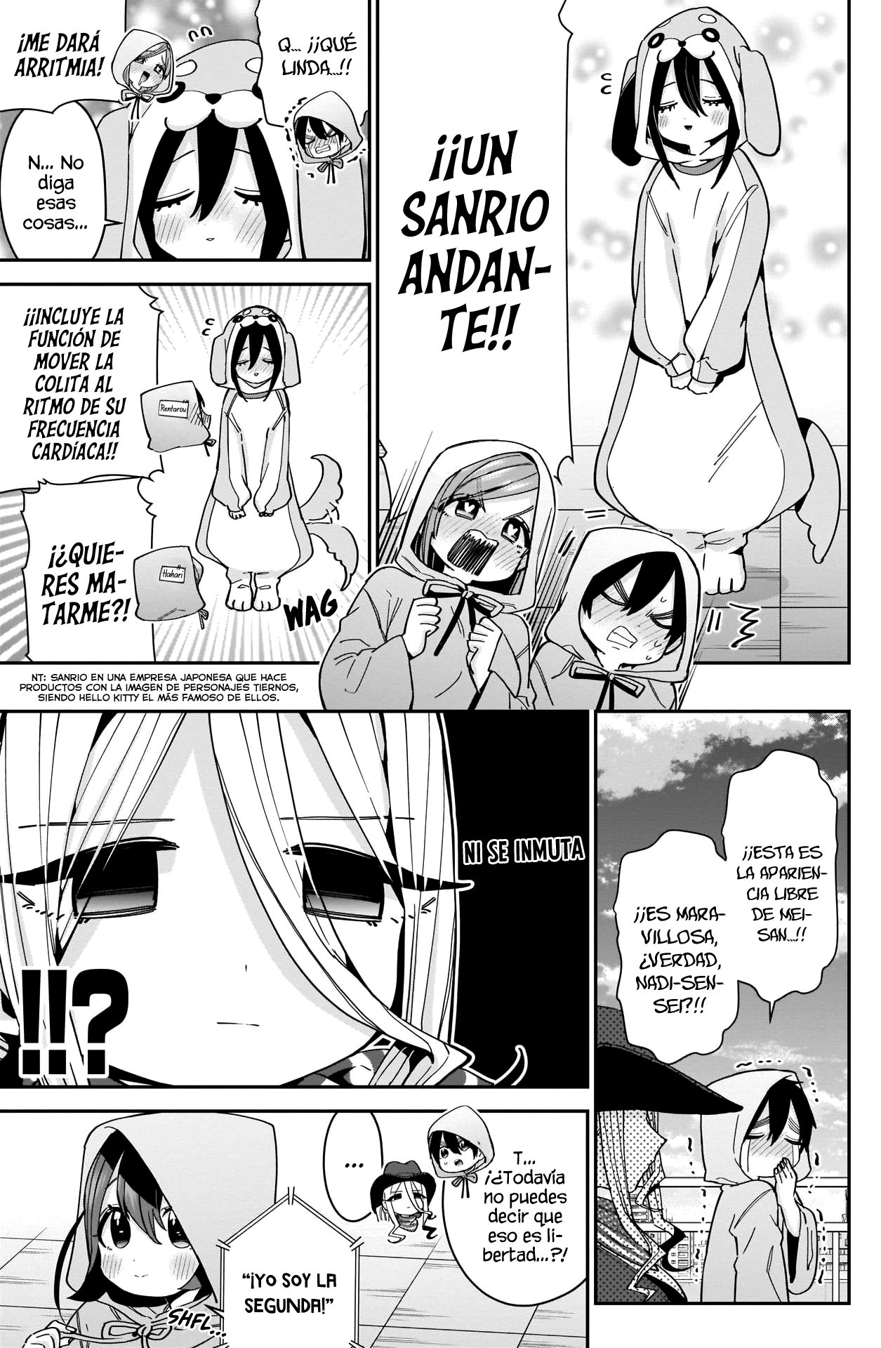 Kimi no koto ga Dai Dai Dai Dai Daisuki na 100-nin no Kanojo Capitulo 58: Tiempo de libertad de Nadi-sensei página 6