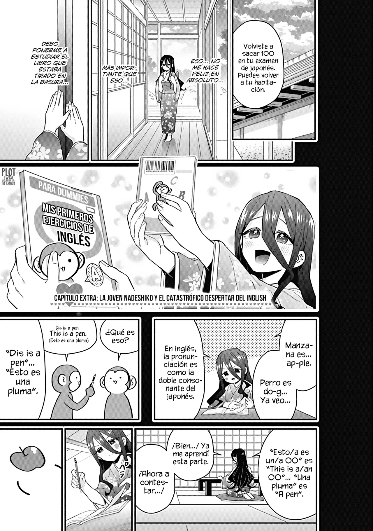 Kimi no koto ga Dai Dai Dai Dai Daisuki na 100-nin no Kanojo Capitulo 59.5: La joven Nadeshiko y el catastrófico despertar del Inglish página 11