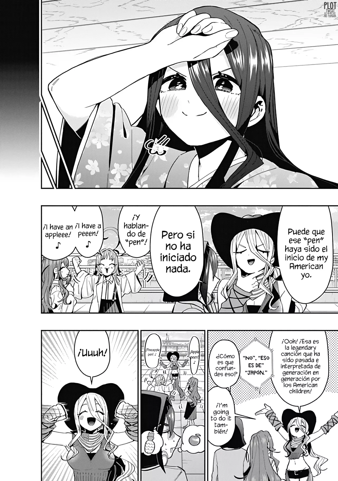 Kimi no koto ga Dai Dai Dai Dai Daisuki na 100-nin no Kanojo Capitulo 59.5: La joven Nadeshiko y el catastrófico despertar del Inglish página 15
