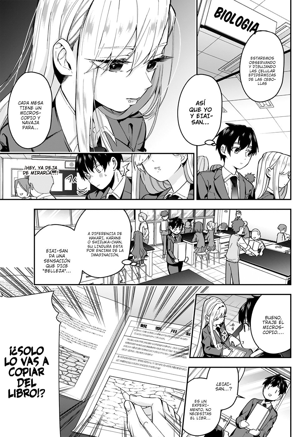 Kimi no koto ga Dai Dai Dai Dai Daisuki na 100-nin no Kanojo Capitulo 6: Eiai-san página 6