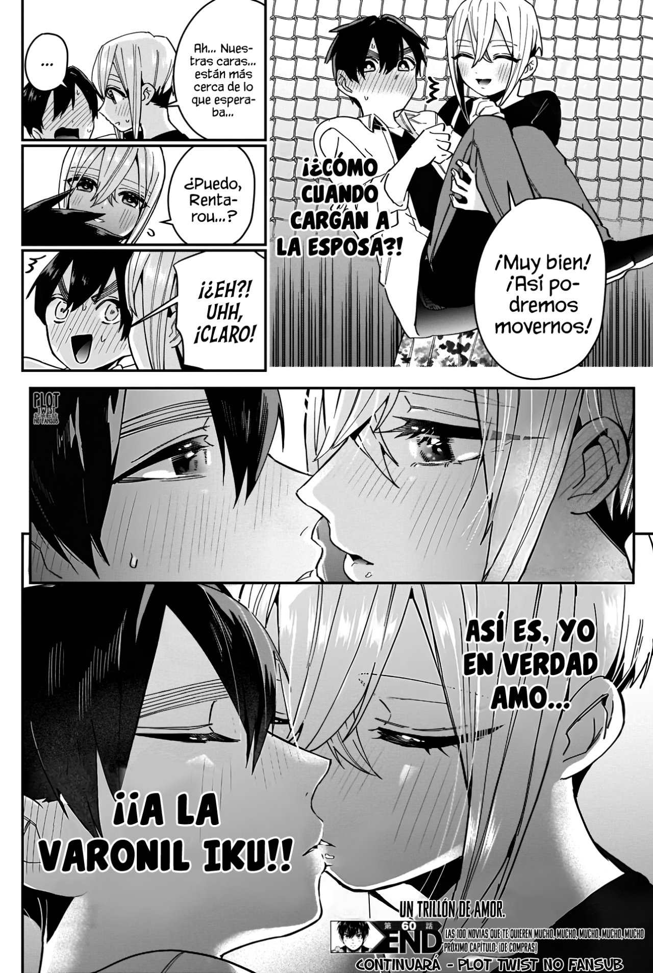 Kimi no koto ga Dai Dai Dai Dai Daisuki na 100-nin no Kanojo Capitulo 60: Novia varonil página 21