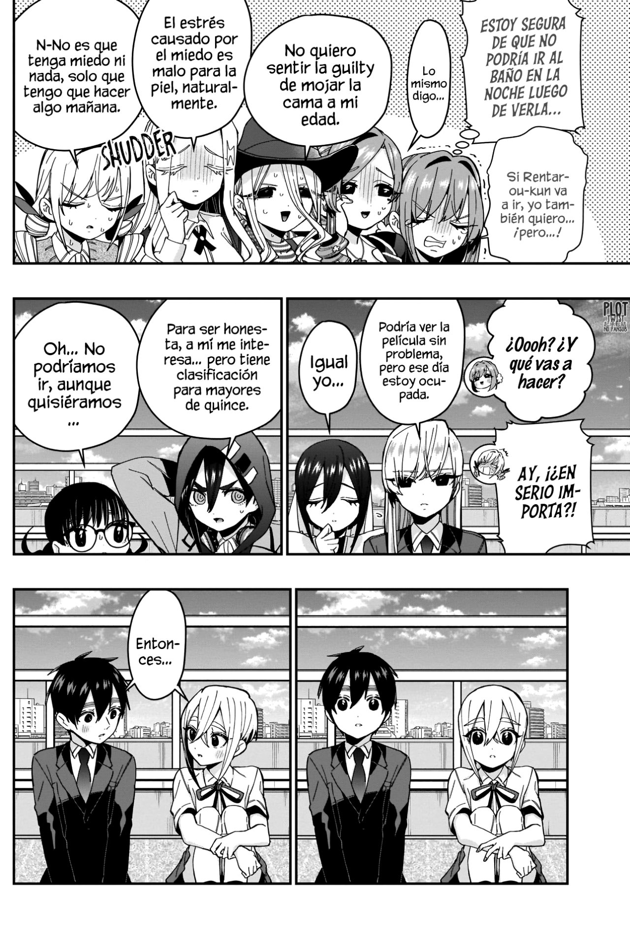 Kimi no koto ga Dai Dai Dai Dai Daisuki na 100-nin no Kanojo Capitulo 60: Novia varonil página 3