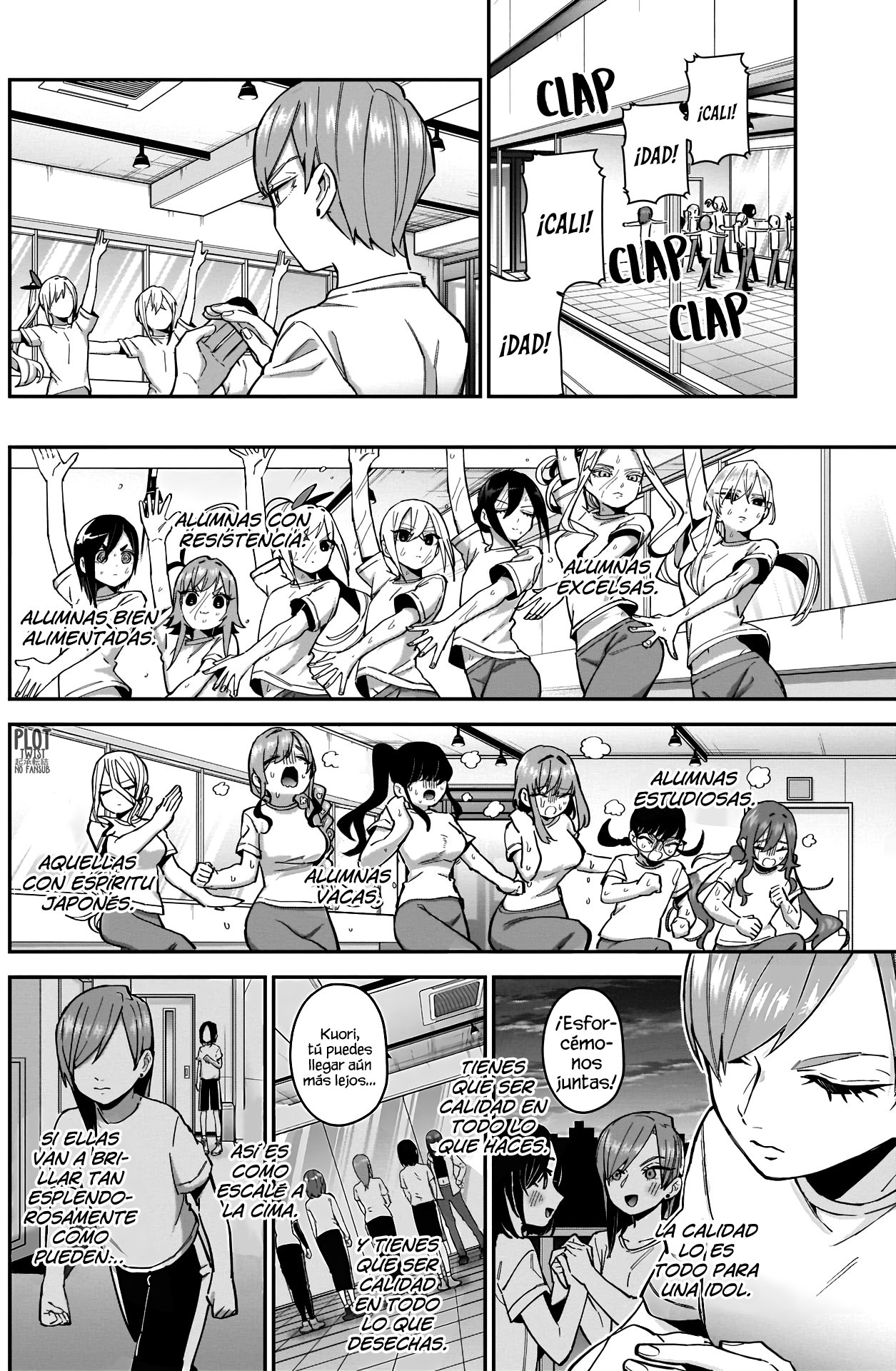 Kimi no koto ga Dai Dai Dai Dai Daisuki na 100-nin no Kanojo Capitulo 62: Proyecto para convertirse en idols de la familia Rentarou página 12