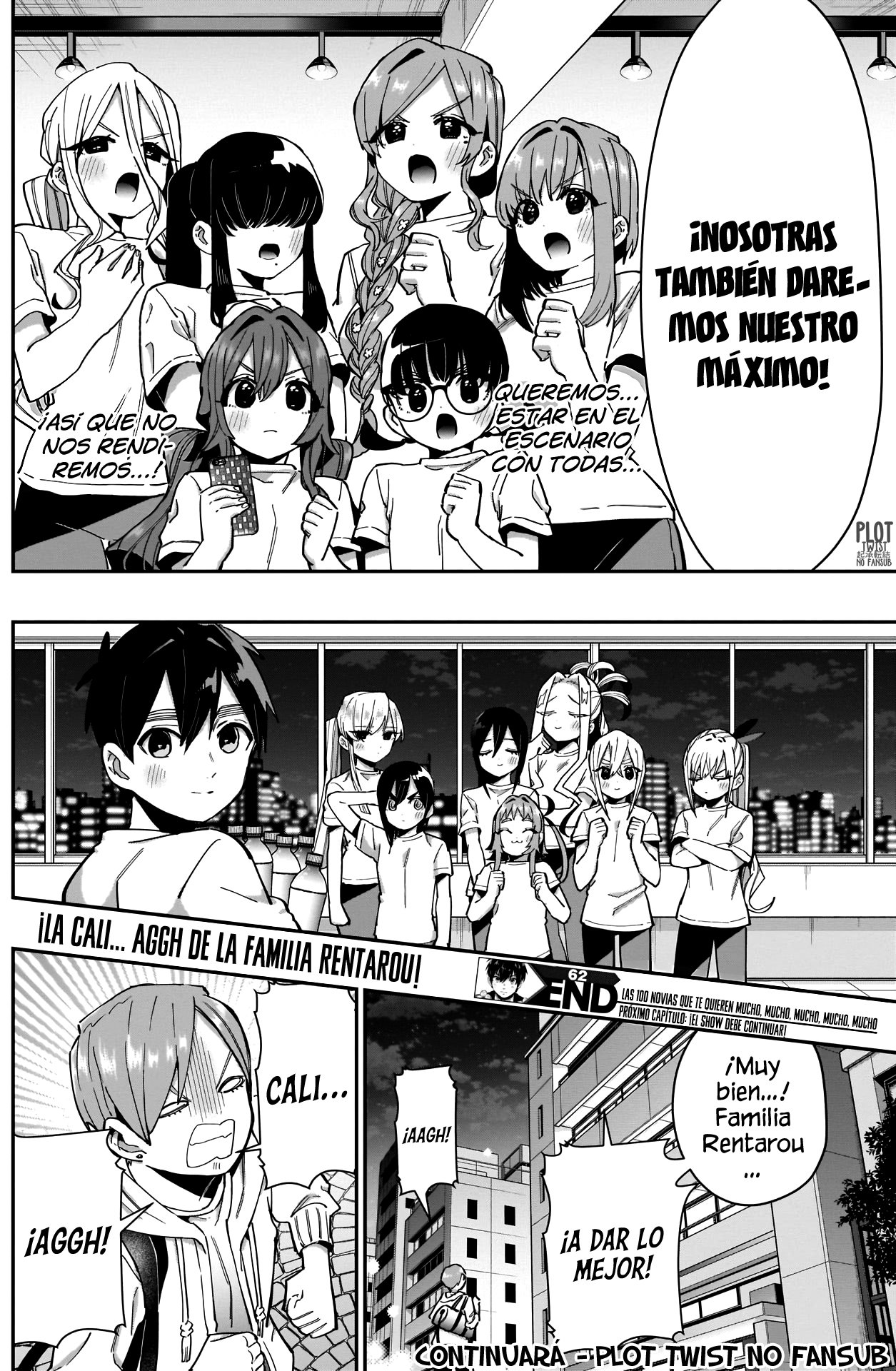 Kimi no koto ga Dai Dai Dai Dai Daisuki na 100-nin no Kanojo Capitulo 62: Proyecto para convertirse en idols de la familia Rentarou página 19