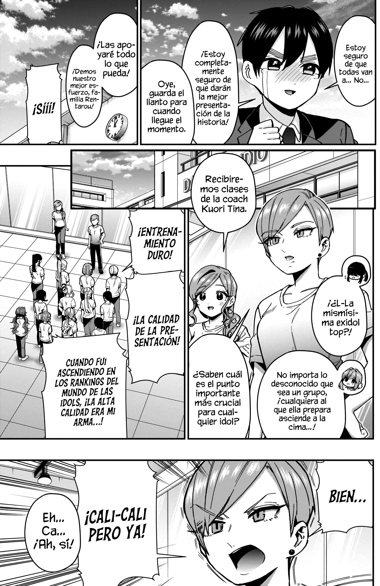 Kimi no koto ga Dai Dai Dai Dai Daisuki na 100-nin no Kanojo Capitulo 62: Proyecto para convertirse en idols de la familia Rentarou página 6
