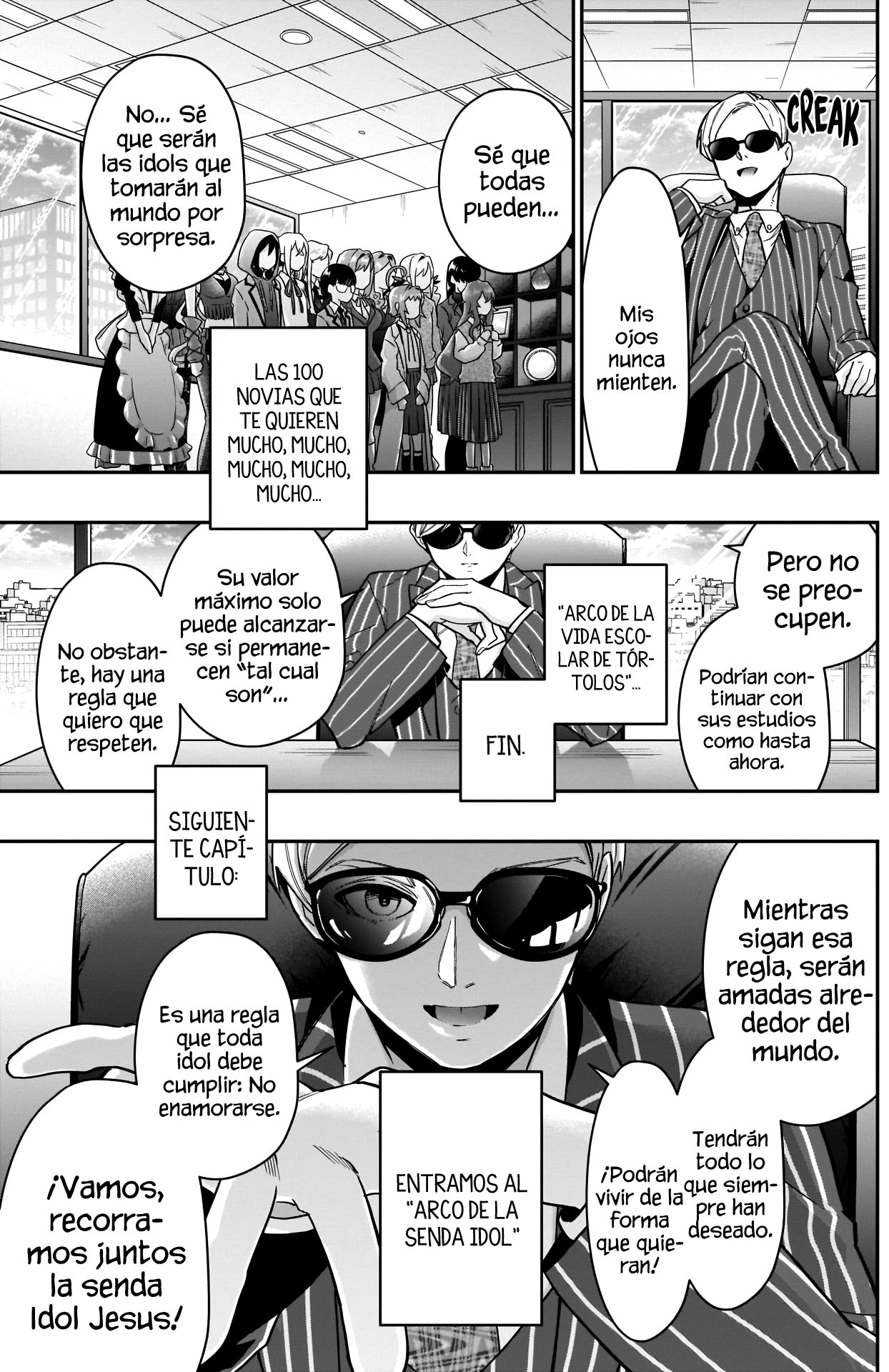 Kimi no koto ga Dai Dai Dai Dai Daisuki na 100-nin no Kanojo Capitulo 63: Y ahora, la siguiente presentación página 19
