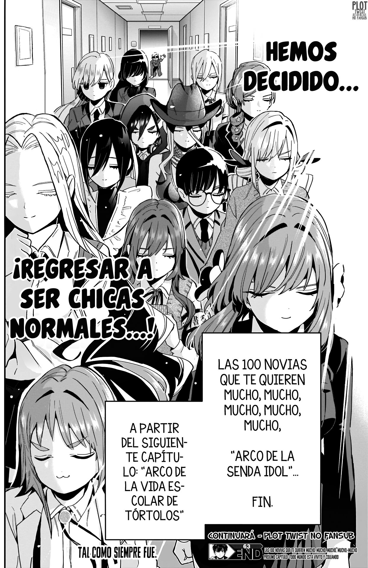 Kimi no koto ga Dai Dai Dai Dai Daisuki na 100-nin no Kanojo Capitulo 63: Y ahora, la siguiente presentación página 20