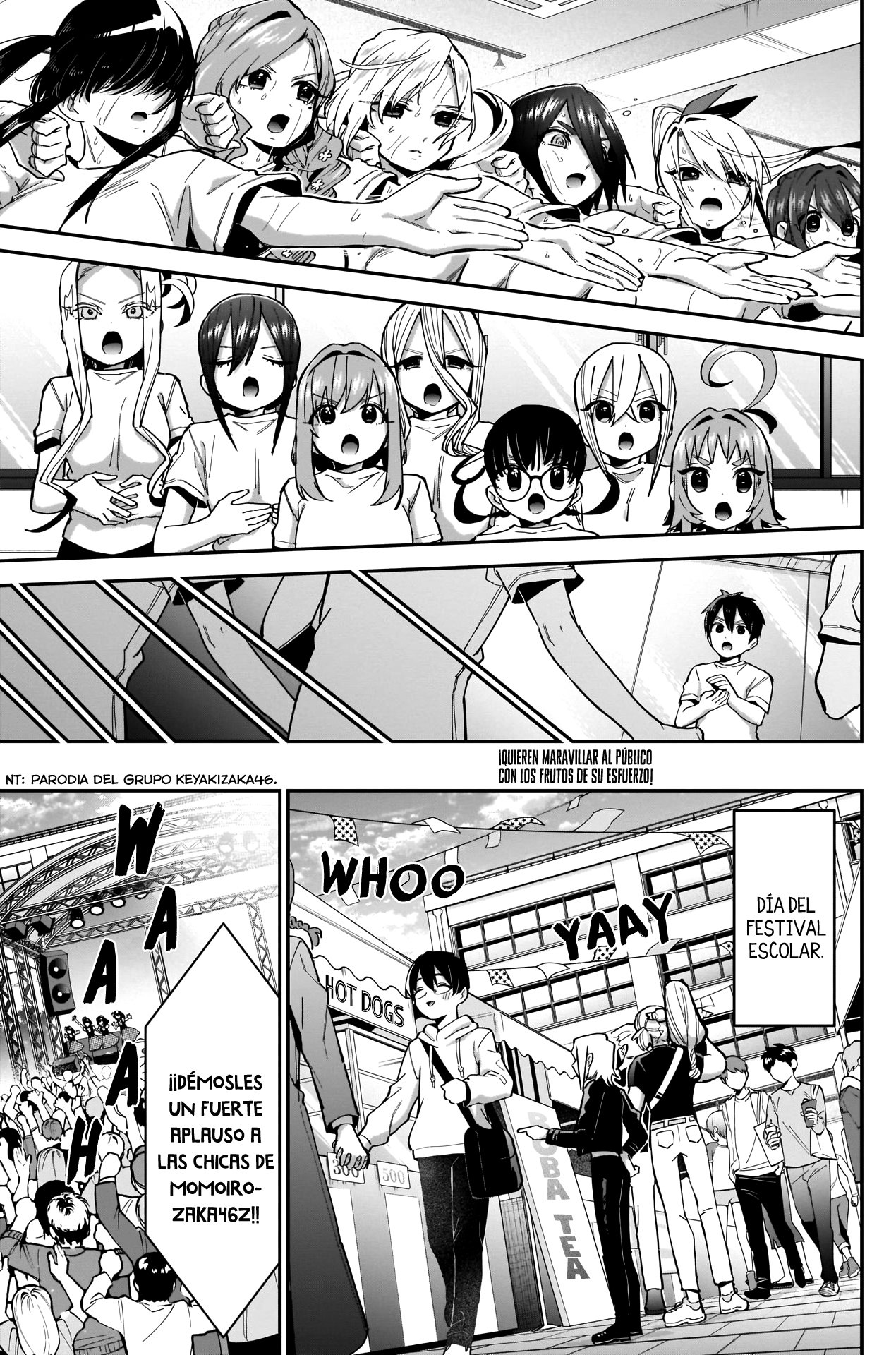 Kimi no koto ga Dai Dai Dai Dai Daisuki na 100-nin no Kanojo Capitulo 63: Y ahora, la siguiente presentación página 3