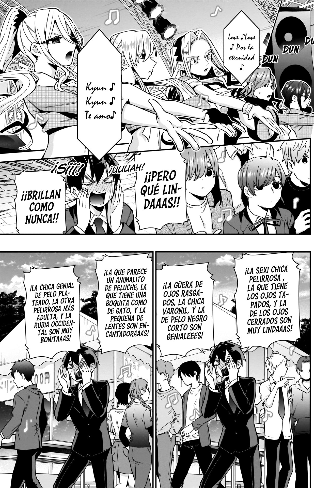 Kimi no koto ga Dai Dai Dai Dai Daisuki na 100-nin no Kanojo Capitulo 63: Y ahora, la siguiente presentación página 5