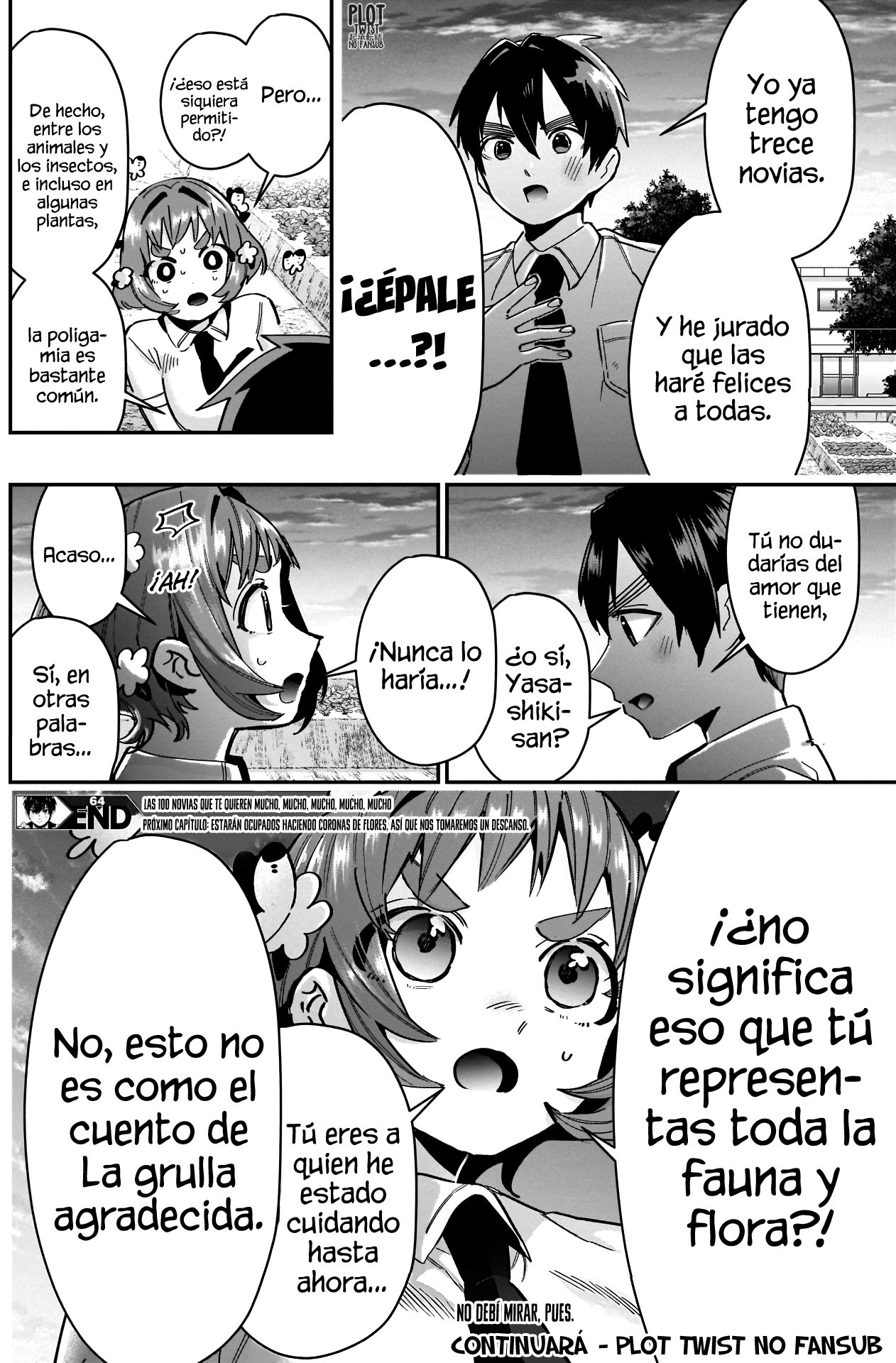Kimi no koto ga Dai Dai Dai Dai Daisuki na 100-nin no Kanojo Capitulo 64: Yasashiki-san página 21