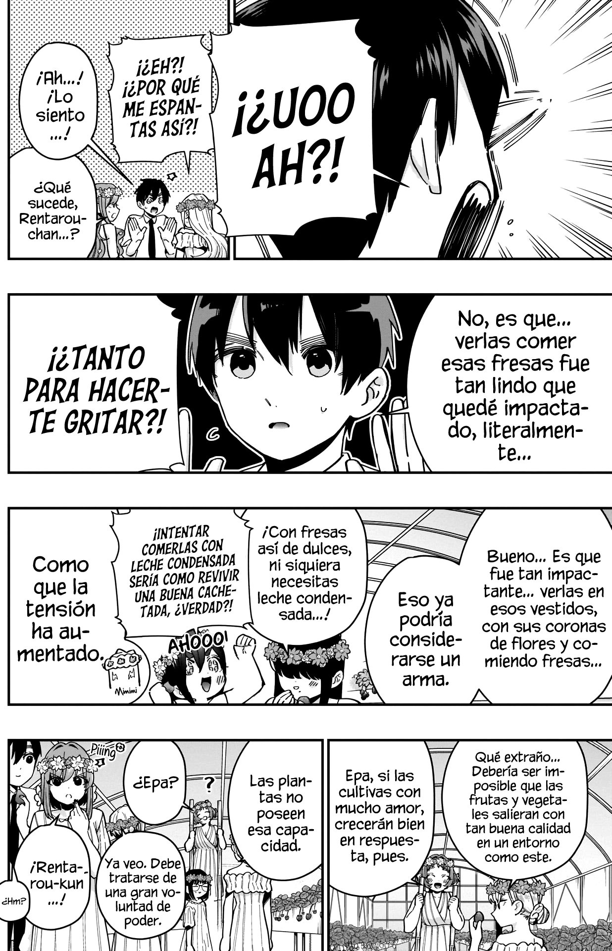 Kimi no koto ga Dai Dai Dai Dai Daisuki na 100-nin no Kanojo Capitulo 65: Tour de Yamame-chan por el club de jardinería página 10
