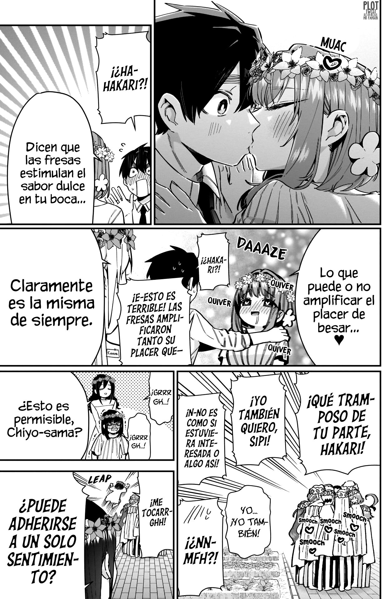 Kimi no koto ga Dai Dai Dai Dai Daisuki na 100-nin no Kanojo Capitulo 65: Tour de Yamame-chan por el club de jardinería página 11