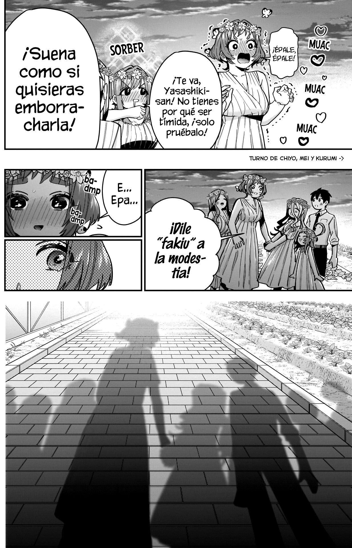 Kimi no koto ga Dai Dai Dai Dai Daisuki na 100-nin no Kanojo Capitulo 65: Tour de Yamame-chan por el club de jardinería página 12