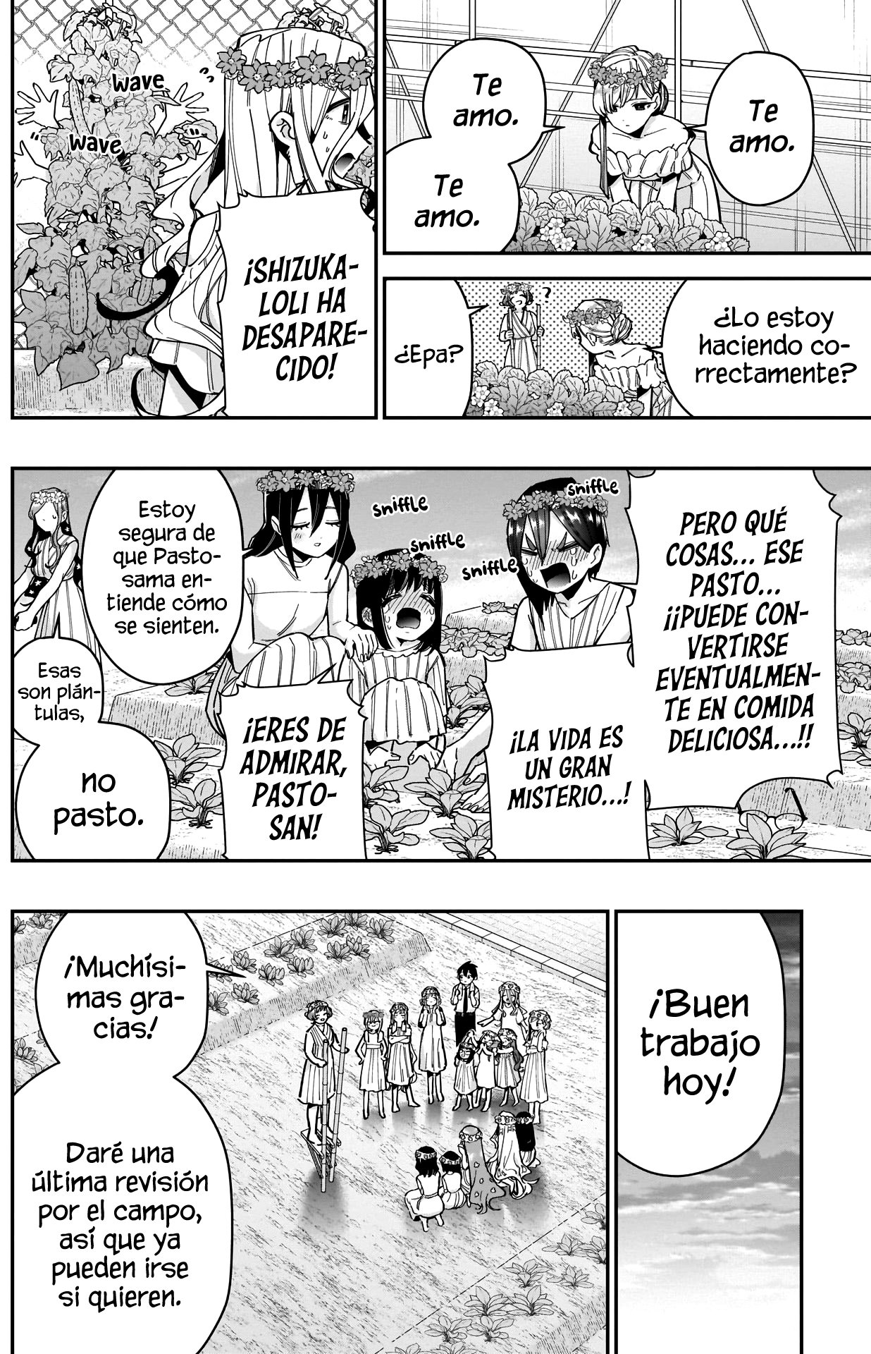 Kimi no koto ga Dai Dai Dai Dai Daisuki na 100-nin no Kanojo Capitulo 65: Tour de Yamame-chan por el club de jardinería página 14